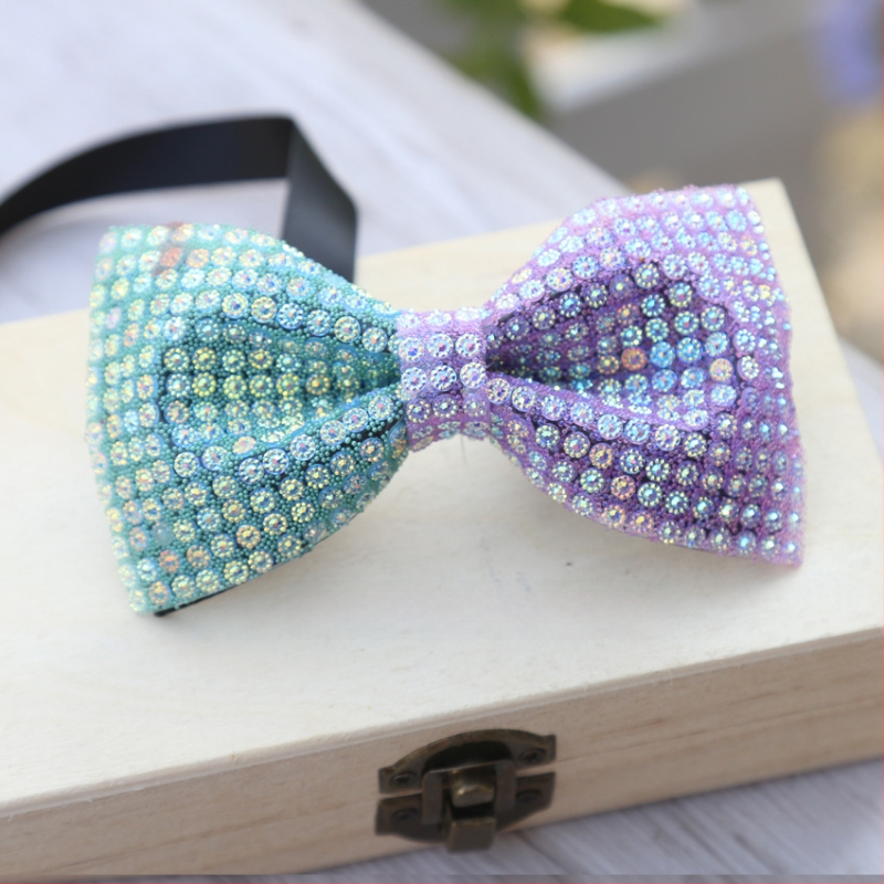 Leptir kravata s rhinestones, Korejski stil, Unisex, Ravna glava, Smola
