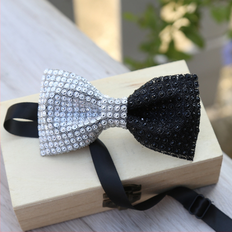 Leptir kravata s rhinestones, Korejski stil, Unisex, Ravna glava, Smola
