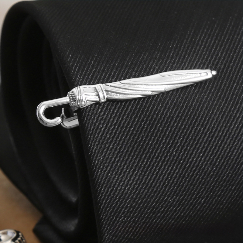 Клип за вратовръзка от мед, 18K чистота, плосък дизайн, унисекс, корейски стил, карикатурен герой