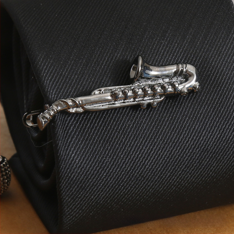 Клип за вратовръзка от мед, 18K чистота, плосък дизайн, унисекс, корейски стил, карикатурен герой