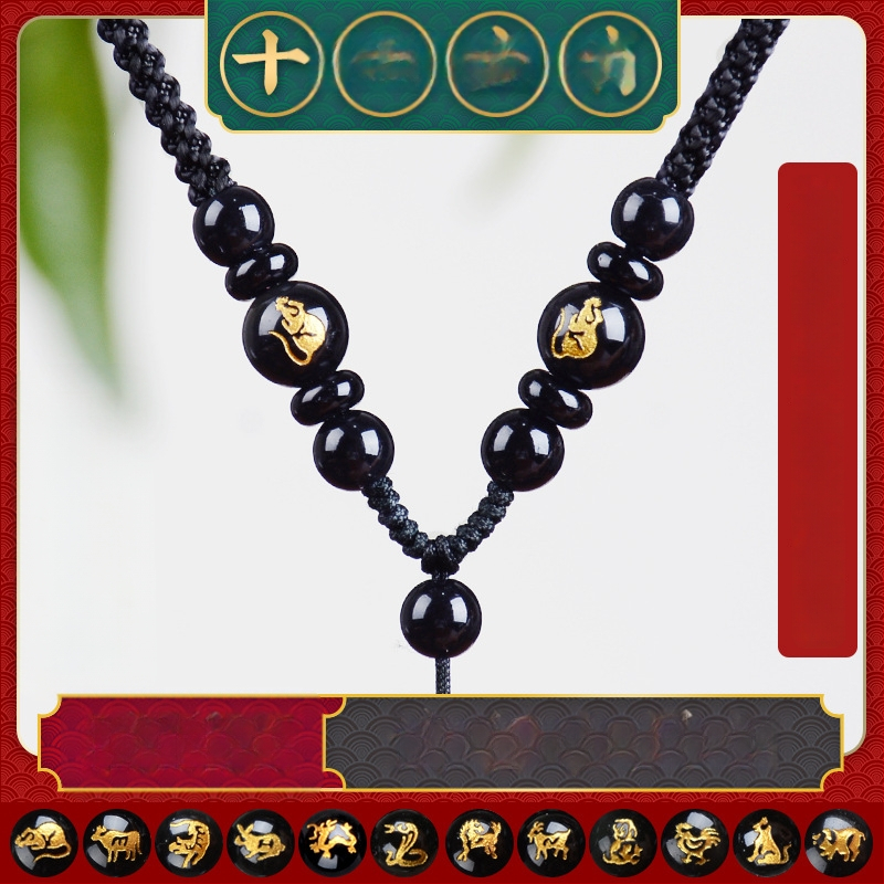 Hetianos nefrito pakabukas ant rankų pintos vėrinio, apdorotas nefritas