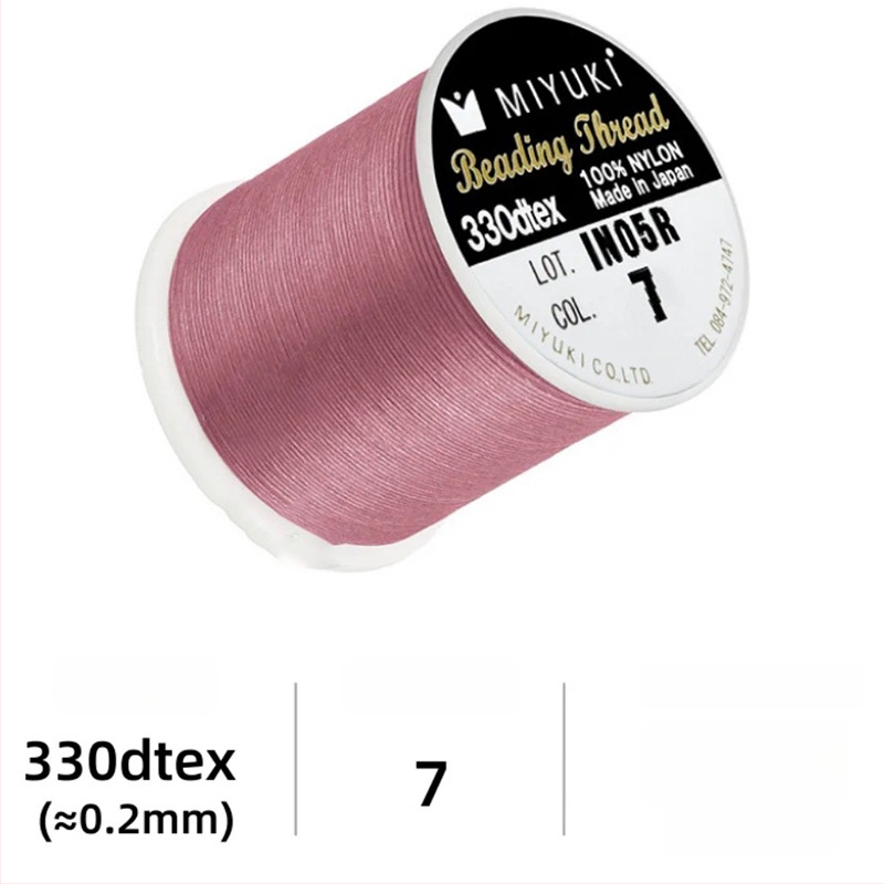 Κορδόνι για χάντρες, νάιλον πλεγμένο για DIY κοσμήματα