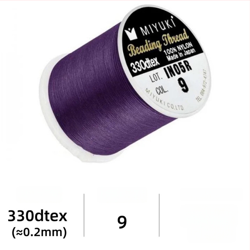 Κορδόνι για χάντρες, νάιλον πλεγμένο για DIY κοσμήματα