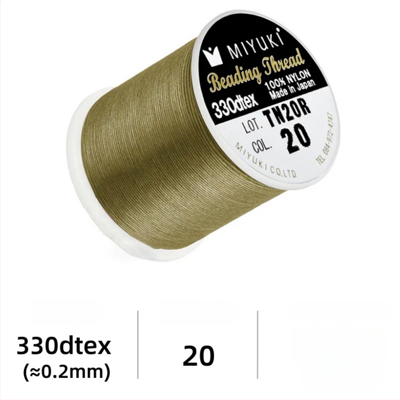 Κορδόνι για χάντρες, νάιλον πλεγμένο για DIY κοσμήματα