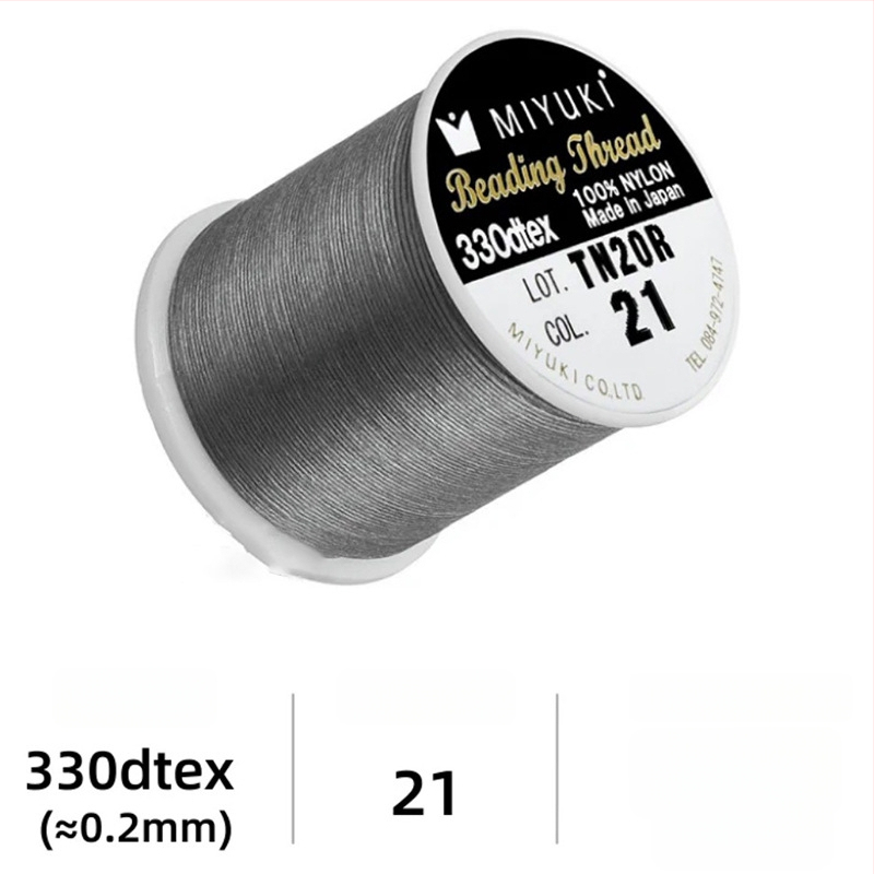 Κορδόνι για χάντρες, νάιλον πλεγμένο για DIY κοσμήματα