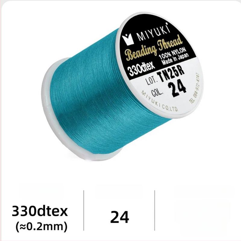 Κορδόνι για χάντρες, νάιλον πλεγμένο για DIY κοσμήματα