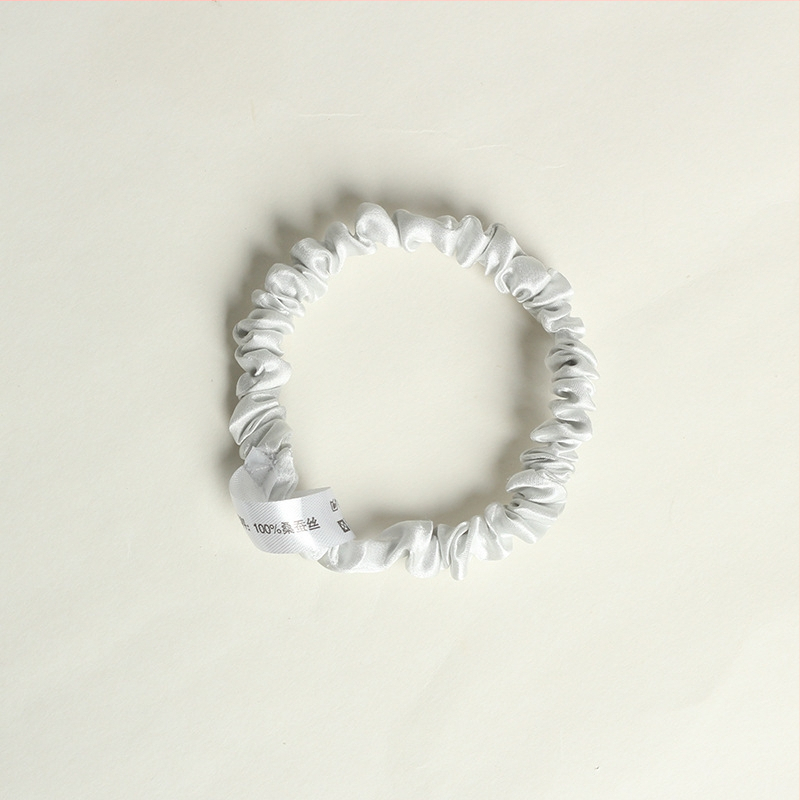 Копринен аксесоар за глава, мулберска коприна, 19 momme, ръчна изработка, моден градски стил