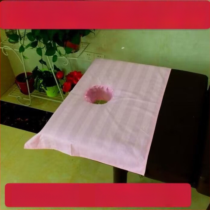 Masažo rankšluostis iš 100% medvilnės, paprastas audinys, reaktyvus dažymas; raštai: dryžiai, tinklelis, vientisas