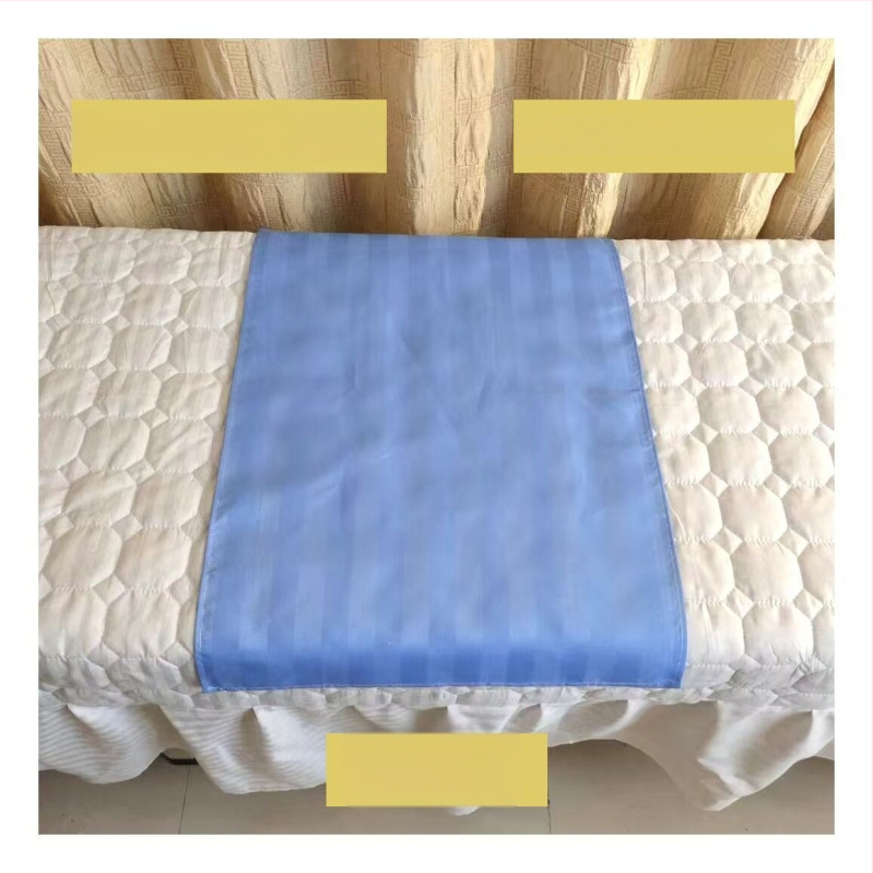 Masažo rankšluostis iš 100% medvilnės, paprastas audinys, reaktyvus dažymas; raštai: dryžiai, tinklelis, vientisas