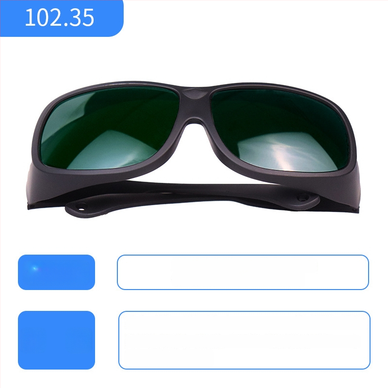 Kaitseprillid Tc-yj-102, valguskiirguse kaitse, läätsede paksus 2 mm, valgusläbilaskvus 40%