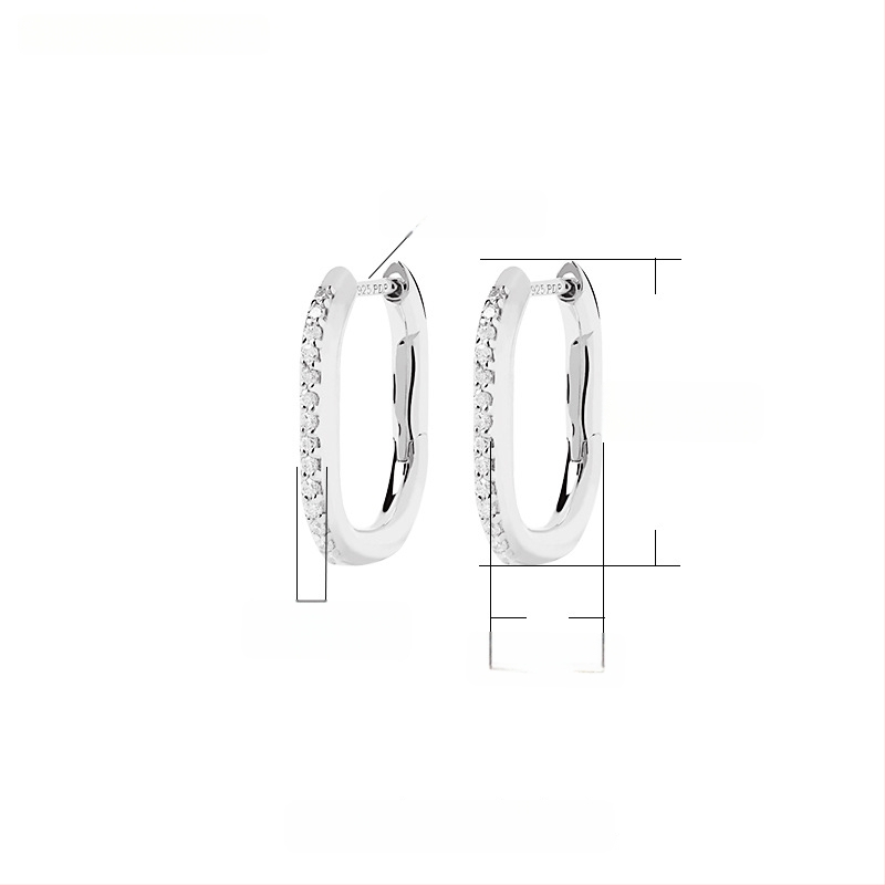 Auskarai – žvaigždžių konstelacijos stilius (925 sidabras; elektroplakavimas; originalus dizainas; Prekės ženklas: Madman Silver Craftsman)