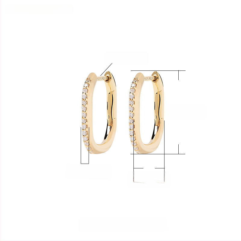 Auskarai – žvaigždžių konstelacijos stilius (925 sidabras; elektroplakavimas; originalus dizainas; Prekės ženklas: Madman Silver Craftsman)