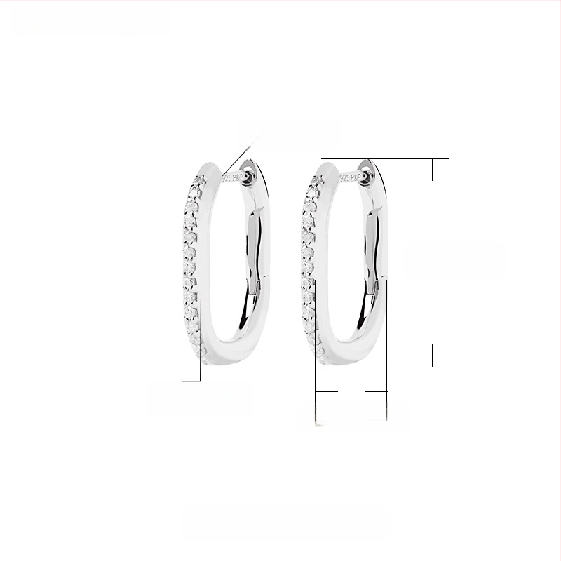 Auskarai – žvaigždžių konstelacijos stilius (925 sidabras; elektroplakavimas; originalus dizainas; Prekės ženklas: Madman Silver Craftsman)