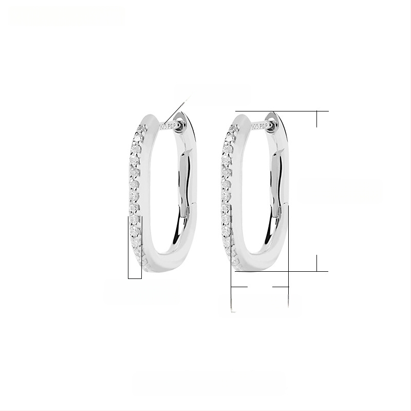 Auskarai – žvaigždžių konstelacijos stilius (925 sidabras; elektroplakavimas; originalus dizainas; Prekės ženklas: Madman Silver Craftsman)