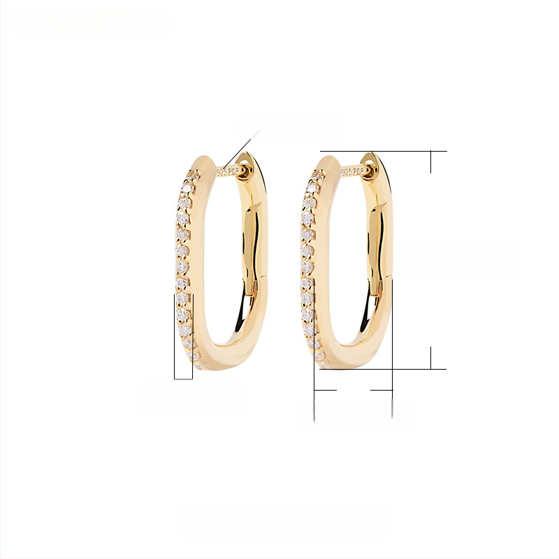 Auskarai – žvaigždžių konstelacijos stilius (925 sidabras; elektroplakavimas; originalus dizainas; Prekės ženklas: Madman Silver Craftsman)