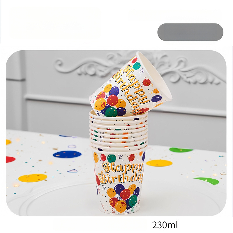 Vienkartinė storinta popierinė staltiesė vaikų gimtadienio vakarėliui – šventinis stilius, mieli animaciniai motyvai, dekoracijų rekvizitai