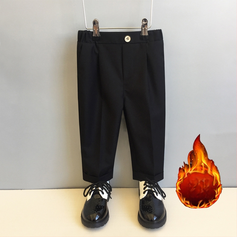 Vaikiškos kelnytės korėjietišku stiliumi berniukams, poliesterio audinys (80%), vidutinio aukščio liemuo su elastine juosta, 3–8 metų amžiaus