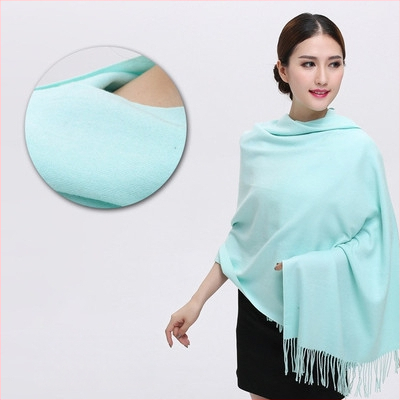 Šal od imitacijskog kašmira, warp pletenje, topao zimi, vintage kineski stil, našiven logotip