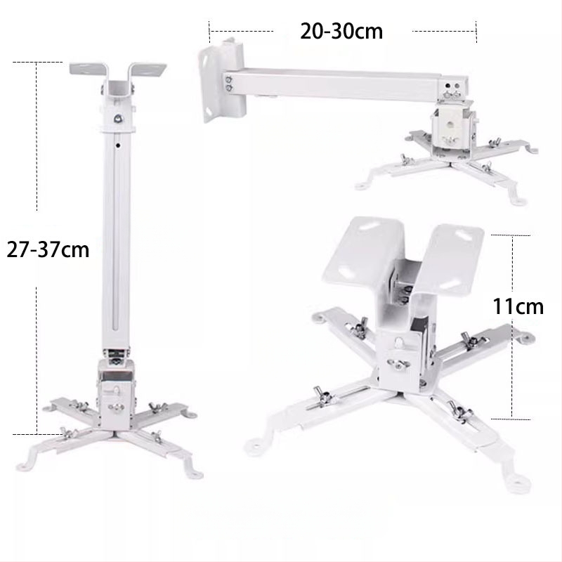 Teleskopinis universalus projektoriaus laikiklis luboms, sienai arba grindims – suderinamas su BenQ ir Epson