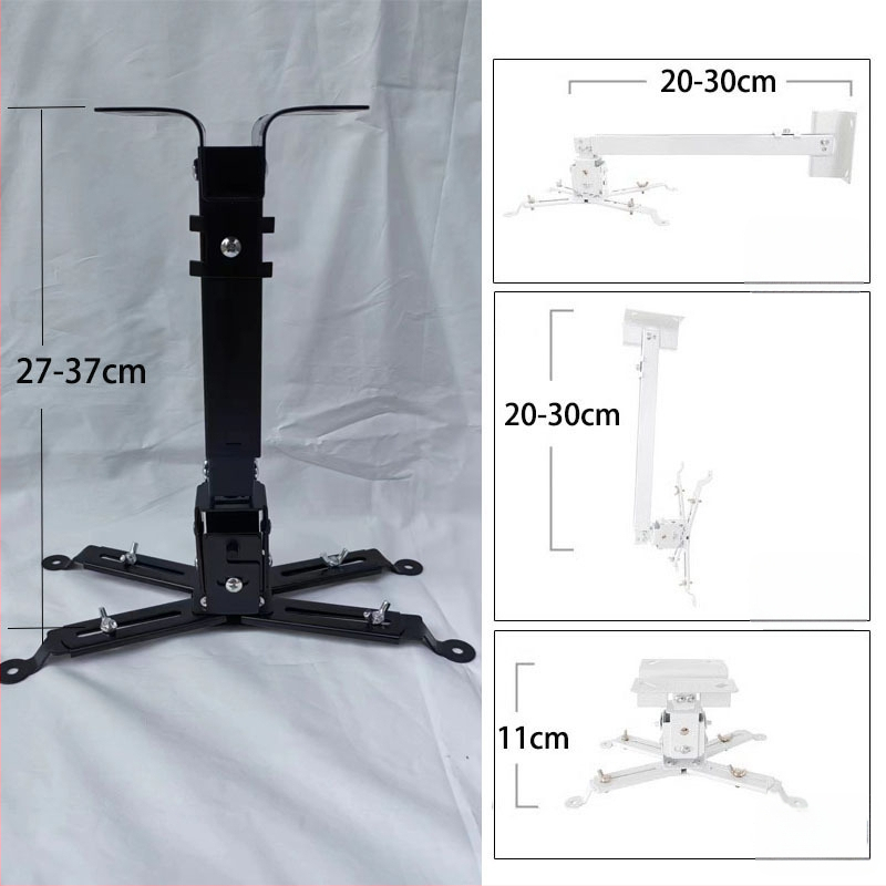 Teleskopinis universalus projektoriaus laikiklis luboms, sienai arba grindims – suderinamas su BenQ ir Epson
