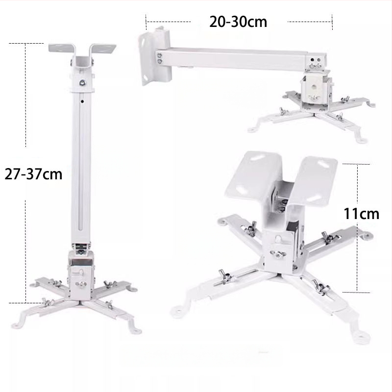 Teleskopinis universalus projektoriaus laikiklis luboms, sienai arba grindims – suderinamas su BenQ ir Epson