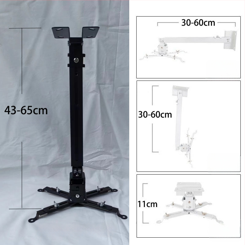 Teleskopinis universalus projektoriaus laikiklis luboms, sienai arba grindims – suderinamas su BenQ ir Epson