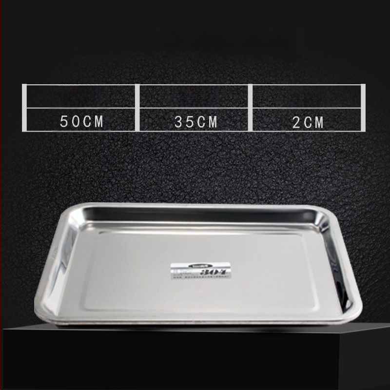 Nerđajući čelični četverokutni pladanj s mrežicom za odvod, filtriranje ulja, elektroplatirani završetak, pogodna za mikrovalnu pećnicu