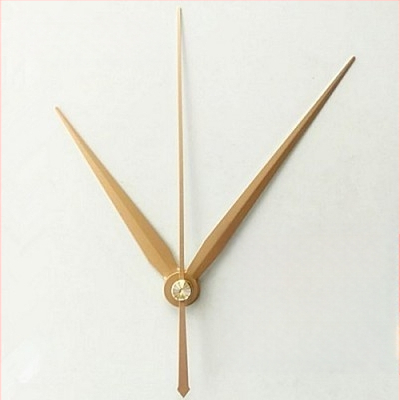 Ρολόι με μεταλλικό καντράν, πλαστικό περίβλημα, λειτουργεί με μπαταρία