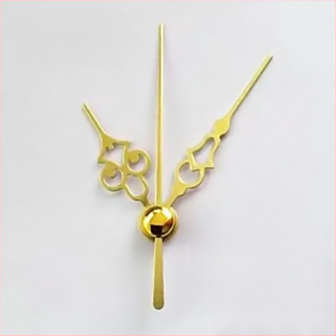 Ρολόι με μεταλλικό καντράν, πλαστικό περίβλημα, λειτουργεί με μπαταρία