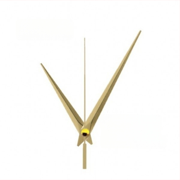 Ρολόι με μεταλλικό καντράν, πλαστικό περίβλημα, λειτουργεί με μπαταρία