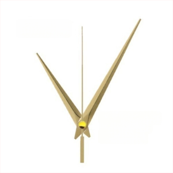 Ρολόι με μεταλλικό καντράν, πλαστικό περίβλημα, λειτουργεί με μπαταρία