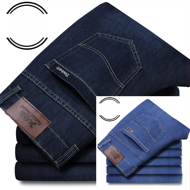 Vīriešu džinsi ar flīsu odere, bieza, taisa piegriezuma, viduklis vidējs, piemēroti visām sezonām