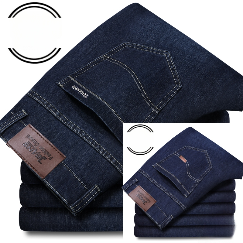 Vīriešu džinsi ar flīsu odere, bieza, taisa piegriezuma, viduklis vidējs, piemēroti visām sezonām