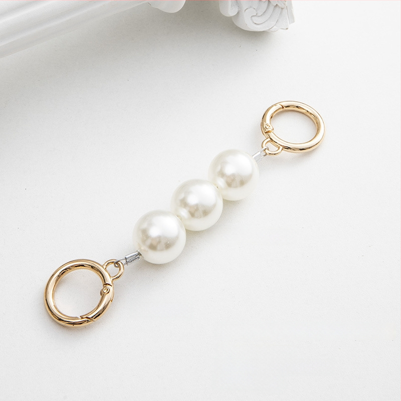 Koti õlarihm metallist ahelaga laiendusega, kerge asendushihn, ühevärviline muster, värske ja magus stiil