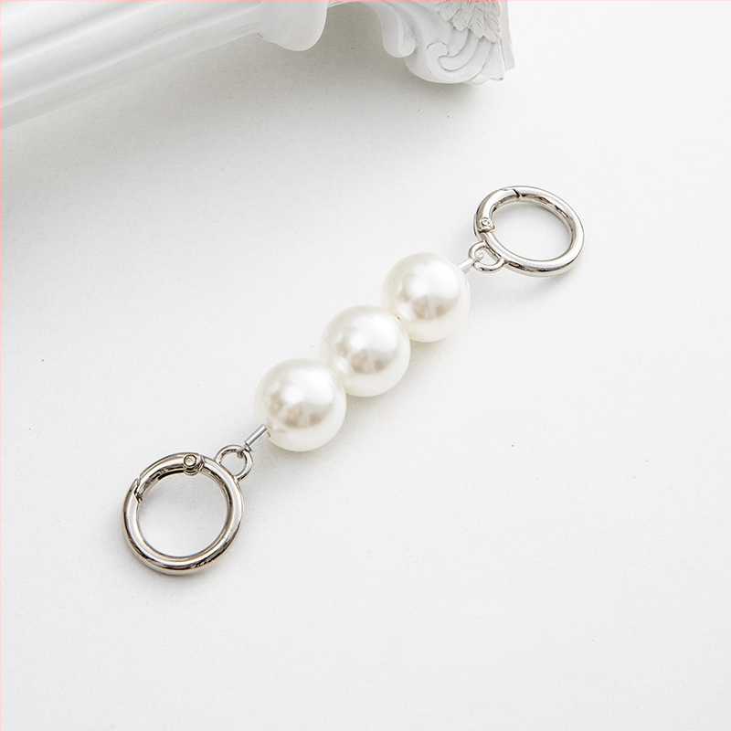 Koti õlarihm metallist ahelaga laiendusega, kerge asendushihn, ühevärviline muster, värske ja magus stiil