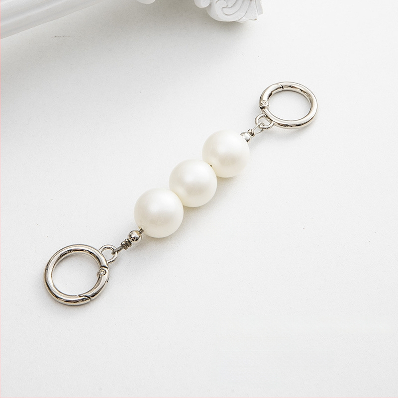 Koti õlarihm metallist ahelaga laiendusega, kerge asendushihn, ühevärviline muster, värske ja magus stiil