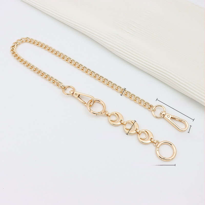 Koti õlarihm pikendatava ahelaga – metall, laiendus, tähtedega muster, kevad 2024