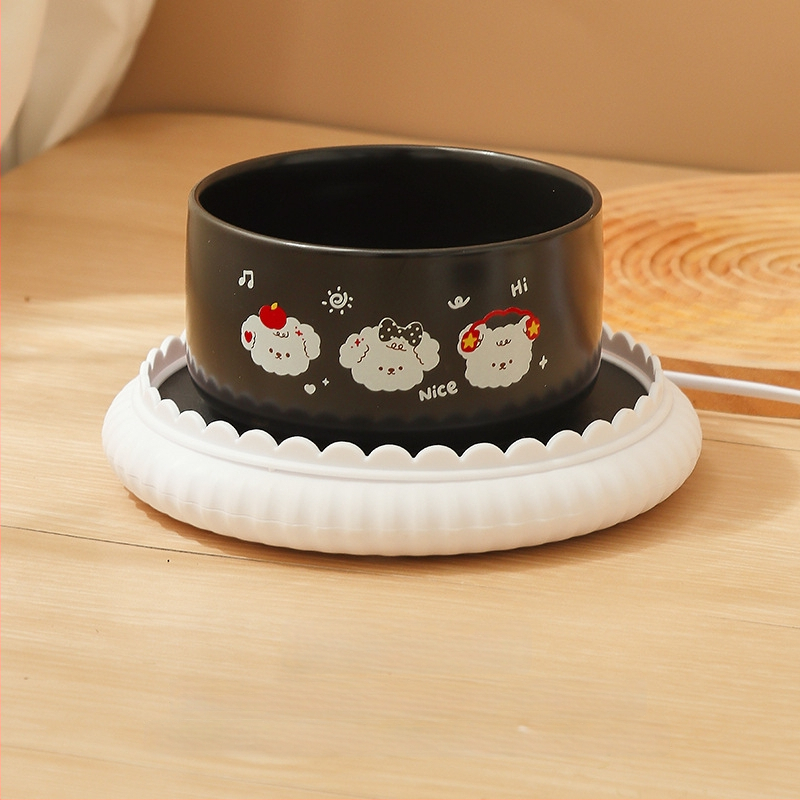 Keraamiline nutikas kasside veejoog või toidukauss — Cordobi bränd}