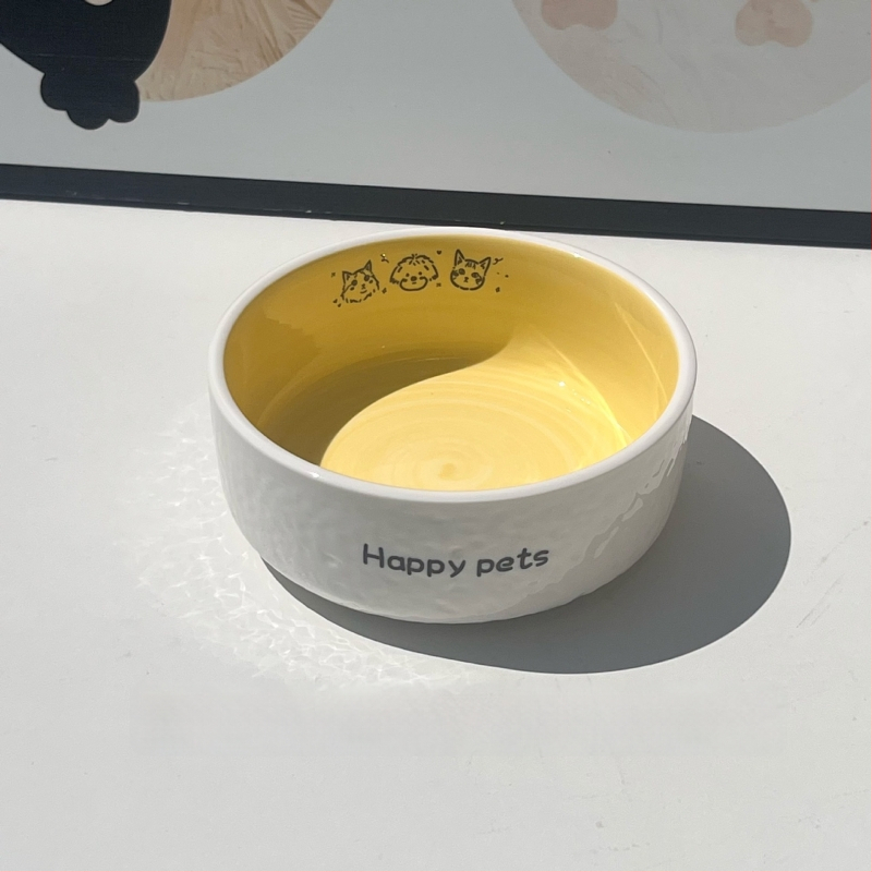 Keramiline kassikauss kaela kaitsega, stabi disain, suupisteplaat — bränd Xiyu, kassidele