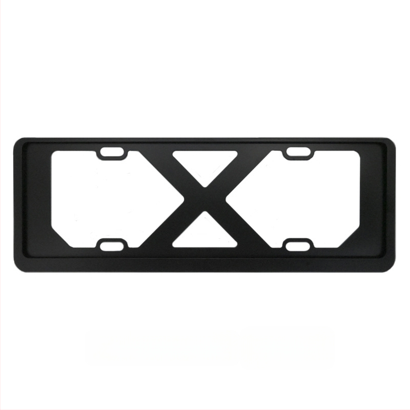 XCLPF automobilių numerio laikiklis su dviguba bėgimo linija, anti‑vagystė, aliuminio lydinys, prekės ženklas XCLPF, kilmė Wenzhou, suderinamas su automobiliais