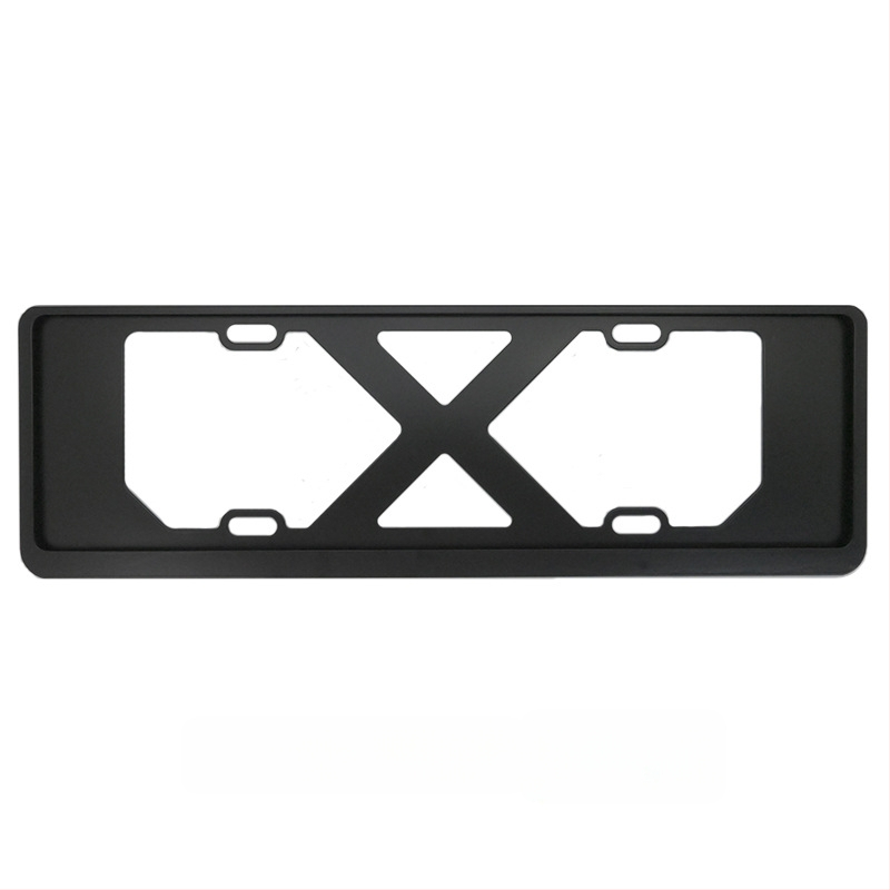 XCLPF automobilių numerio laikiklis su dviguba bėgimo linija, anti‑vagystė, aliuminio lydinys, prekės ženklas XCLPF, kilmė Wenzhou, suderinamas su automobiliais