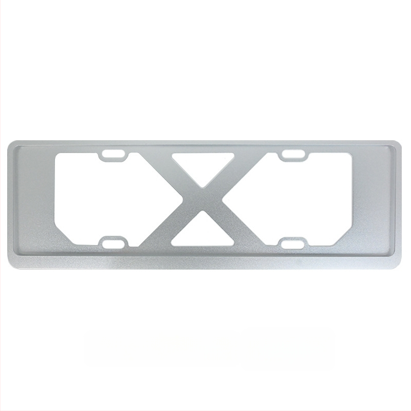 XCLPF automobilių numerio laikiklis su dviguba bėgimo linija, anti‑vagystė, aliuminio lydinys, prekės ženklas XCLPF, kilmė Wenzhou, suderinamas su automobiliais