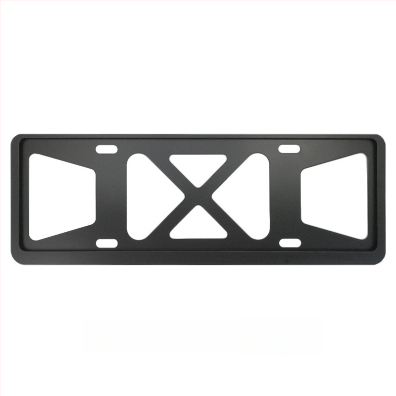 XCLPF automobilių numerio laikiklis su dviguba bėgimo linija, anti‑vagystė, aliuminio lydinys, prekės ženklas XCLPF, kilmė Wenzhou, suderinamas su automobiliais