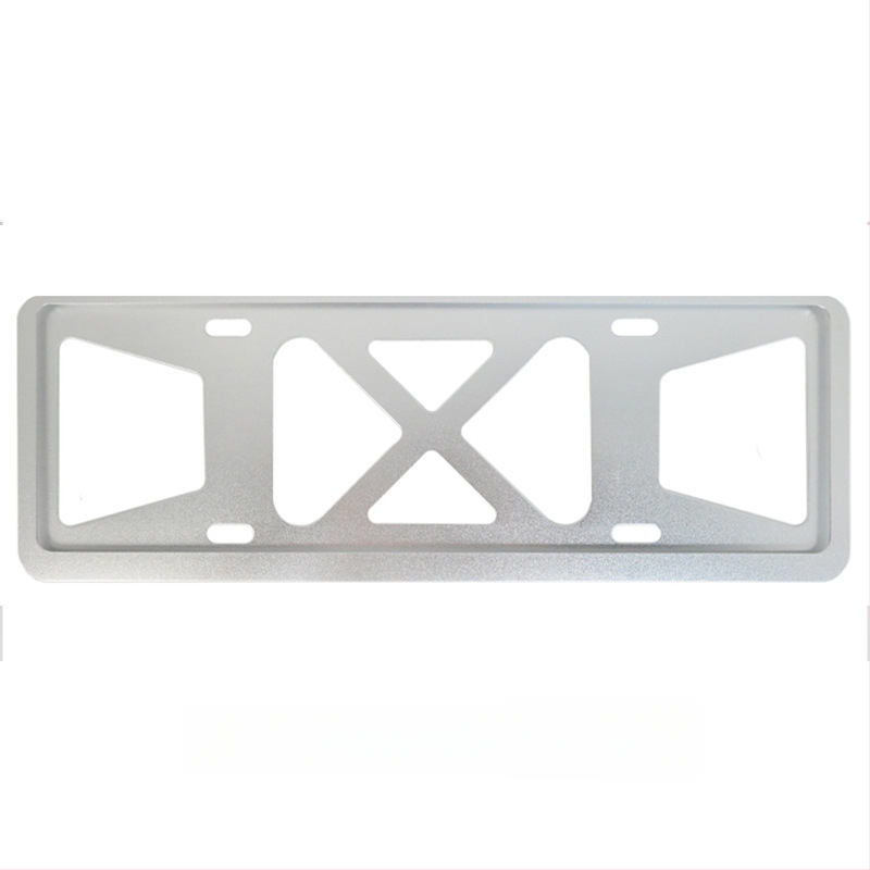 XCLPF automobilių numerio laikiklis su dviguba bėgimo linija, anti‑vagystė, aliuminio lydinys, prekės ženklas XCLPF, kilmė Wenzhou, suderinamas su automobiliais
