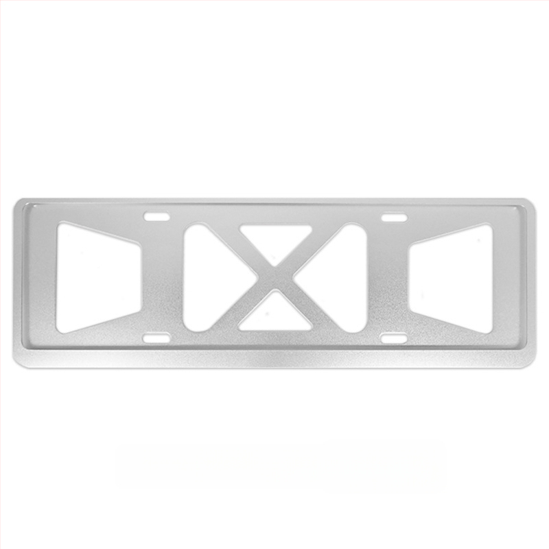 XCLPF automobilių numerio laikiklis su dviguba bėgimo linija, anti‑vagystė, aliuminio lydinys, prekės ženklas XCLPF, kilmė Wenzhou, suderinamas su automobiliais