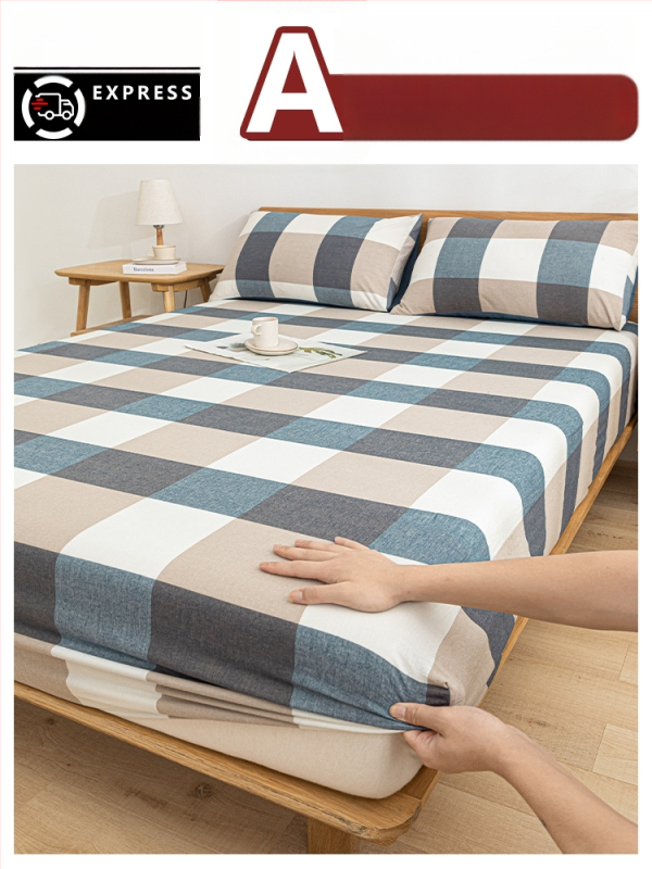 Gultas pārklājs, 100% kokvilna, twill audums, videi draudzīga druka, neuzkrītošs raksts