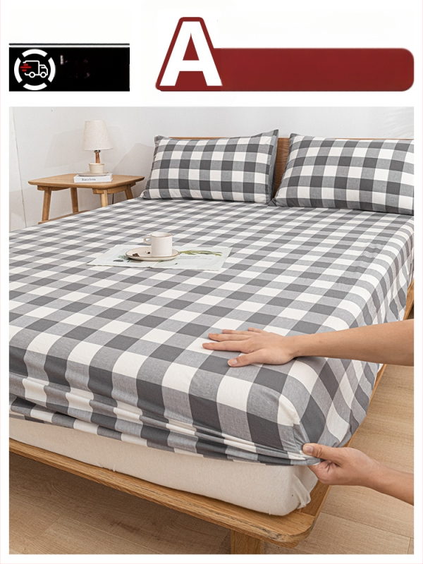 Gultas pārklājs, 100% kokvilna, twill audums, videi draudzīga druka, neuzkrītošs raksts