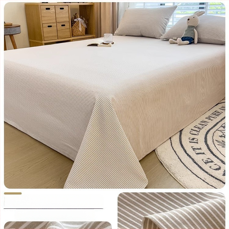 Brushed medvilnės Twill patalynės komplektas, 3 dalių, vienodas raštas, reaktyvus dažymas