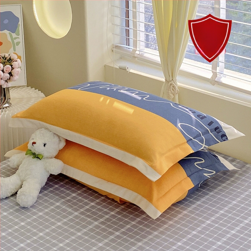 Pagalvės užvalkalas – satino poliesteris, reaktyvus spausdinimas ir dažymas, pritaikomas, šiuolaikinis minimalistinis stilius