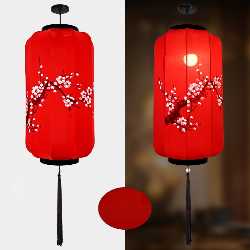 Elastinio audinio žibintas, rankų darbo, lauko naudojimui, kvadratinė forma, šviesėja